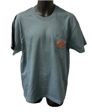 Harley Davidson Men's Branded Short Sleeve Pocket T-Shirt Blue 3002698