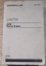 CAT CATERPILLAR 3208 MARINE ENGINE PARTS MANUAL BOOK S/N1Z00001-1Z21746