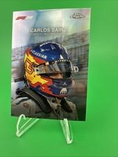 2025 Topps Chrome Formula 1 F1 Carlos Sainz Helmet Collection #HC-7 Atlassian