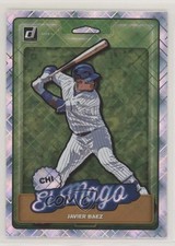 2019 Panini Donruss Nicknames Diamond Javier Baez #N4 nz3