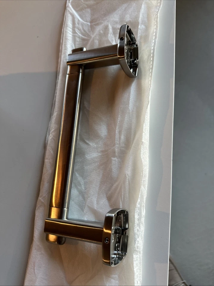 Barra de toalha BRIZO 694767-NK 8"" NOVA luxo níquel escovado - Imagem 4 de 4