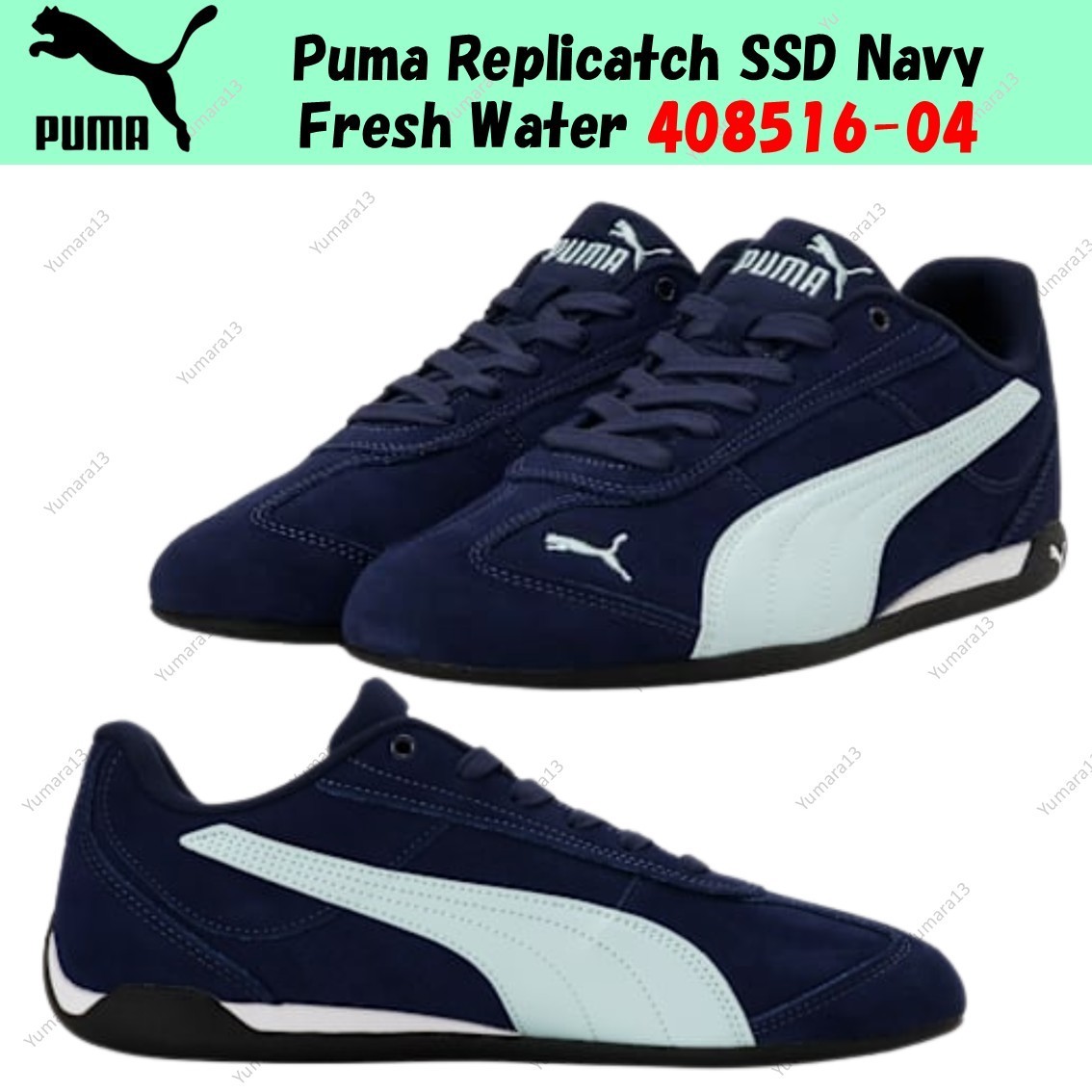 Puma Replicatch SSD Navy Fresh Water 408516-04 Men's Size | eBay