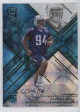 2016 Donruss Elite Elite Rookies Teal 9/75 Austin Johnson #126 0q3