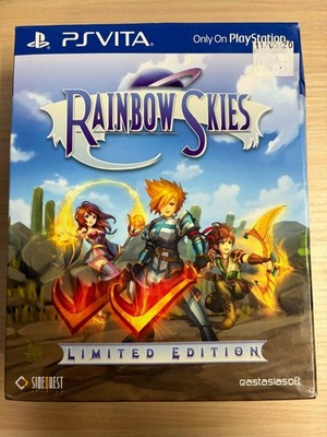 Rainbow Skies Limited Edition Big Box (Sony PlayStation Vita, 2012) Like New