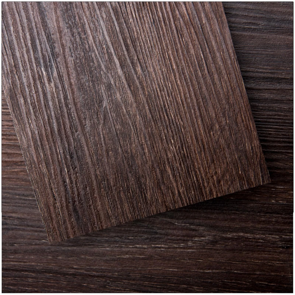 Suelo PVC Art3d 36 piezas autoadhesivo 5 m² vinilo efecto madera piedra marrón