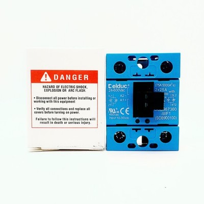 1pcs Celduc Solid State Relay SOB967360 -WF1(SOB900100) 2*25A