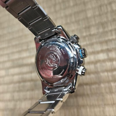 Seiko Prospex Men's Black Watch - SSC017 for sale online | eBay