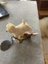 West Highland White Terrier Resin Figur As Is