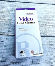 Radio Shack Video Head Cleaner Wet System 44-1230 VHS - NOS NEW