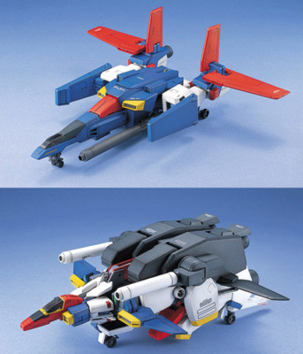 BANDAI [MG] 1/100 MSZ-010 ZZ-GUNDAM | eBay