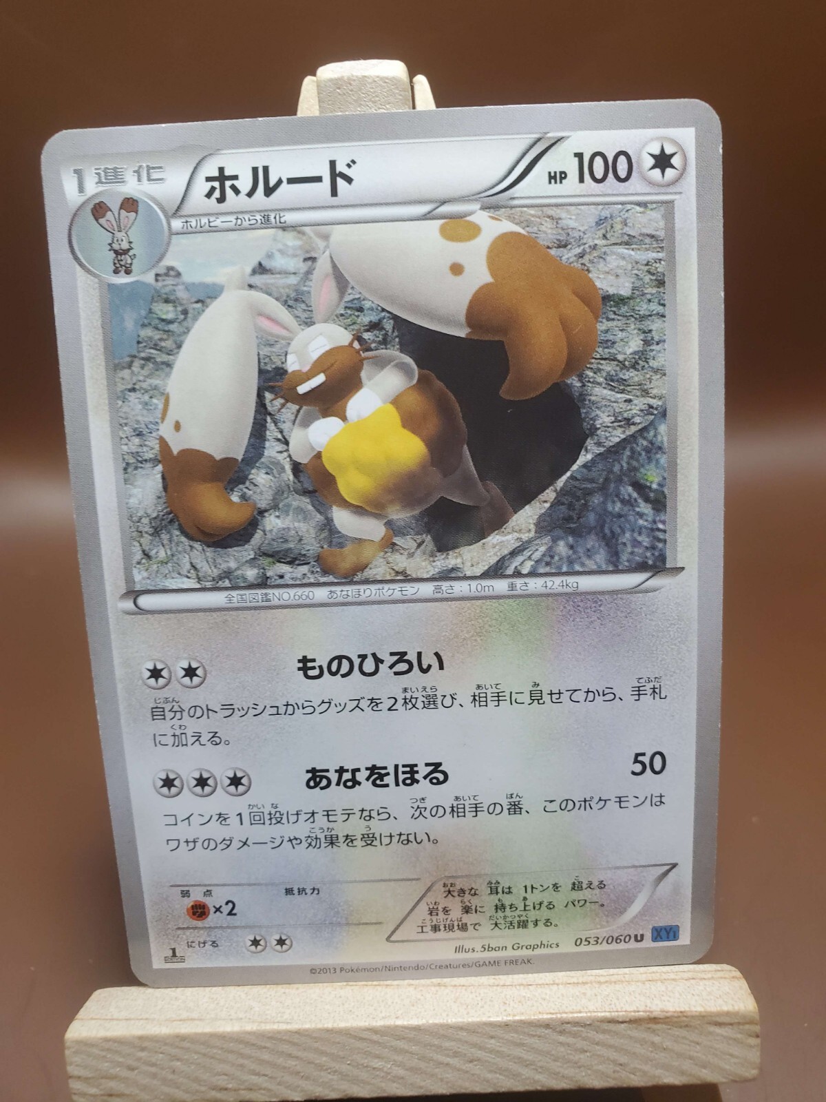 MP Pokemon Non Holo Diggersby 053/060 Collection X XY1
