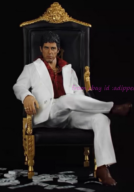Blitzway Scarface Tony Montana Al Pacino figure 1/6 Rare Blitzway Scarface Tony Montana Al Pacino figure 1/6 Rare