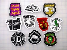 3rd Wave Ska Punk Rock Sticker Pack Vinyl (10 Stickers) SET 1 skate rude boy