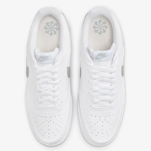 Nike Court Vision Low ホワイト スニーカー Mens 8 Nike Court Vision Low NN Next Nature White DH2987-100