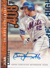 2015 Topps Career High Autographs #CHJL Juan Lagares