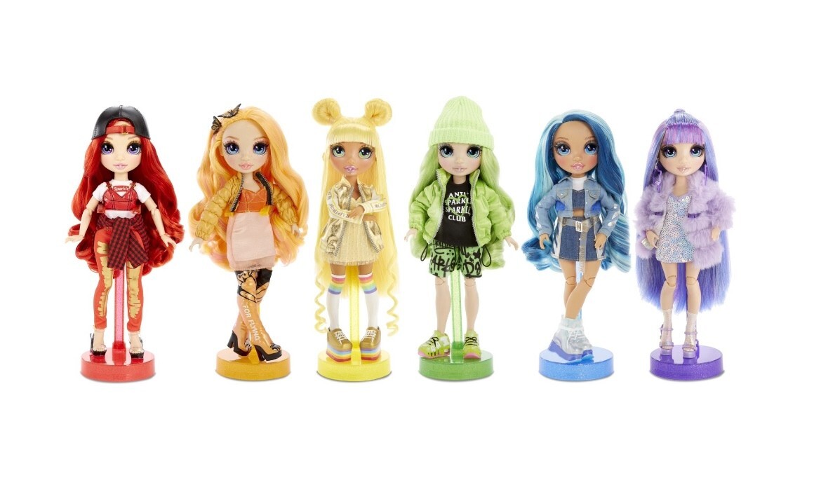 Rainbow High Fashion Dolls Collection MGA 6 DOLLS COMPLETE RAINBOW
