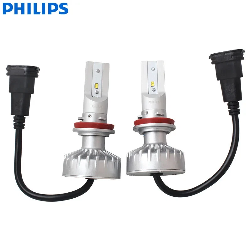 Philips Ultinon LED H8 H11 H16 12V 6000K Bright LED Auto Fog Lamps Car Headlight - Image 2 of 4