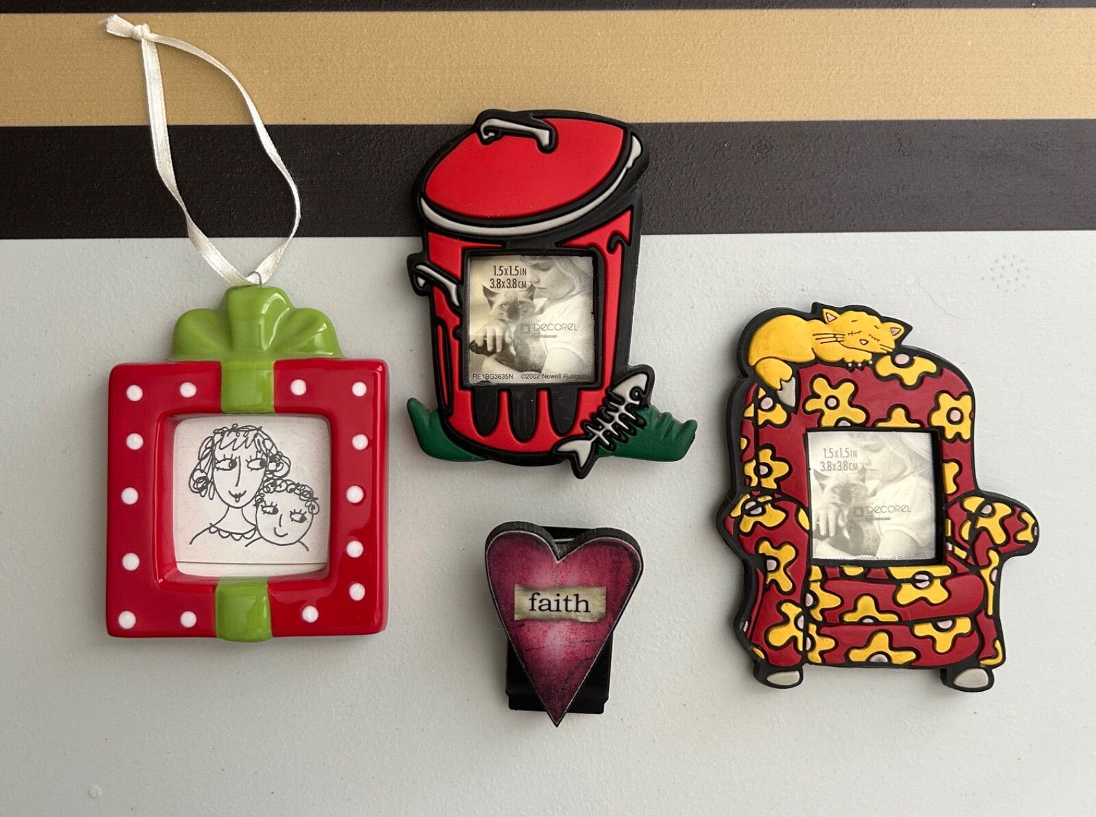 Lot Of 4 Demdaco Clip, photo pet photo