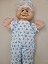 Troll Doll Fairy Tale plush Troll With Pajamas 1991 Vintage