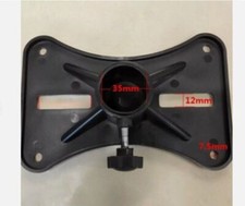 2Pcs Plastic Mounting Tripod Pole DJ/PA Speaker Adapter Brackets Universal 35mm