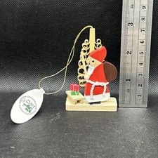 Richard Glasser German  Santa Claus 3&rdquo; Ornament #13304