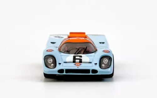 1: 64 Alloy diecast car model Porsche 917 KH Le Manse GULF Suit - Picture 8 of 10