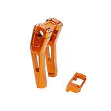 8" Tall Orange Riser Kit 1.0" Bar for Harley Softail Dyna FXST FXD FLHR  FLSB