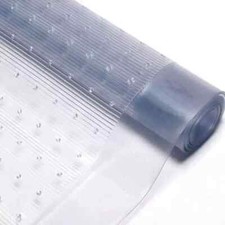 Plastic Vinyl Carpet Protector Heavy Duty Clear Roll Cleaner Home Office Hallway