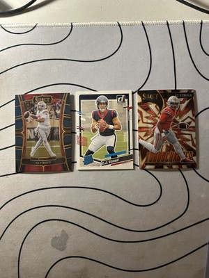 CJ Stroud 3 Card Rookie Lot. Donruss & Select