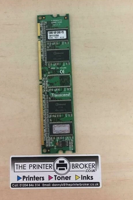 Lexmark C750 C762 C910 Series 128MB SDRAM Ram Card Assembly 56P9910 - Image 2 of 2