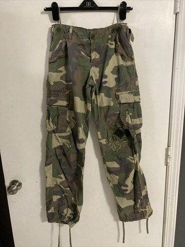 Y2K 90s Abercrombie Fitch Camo Cargo 