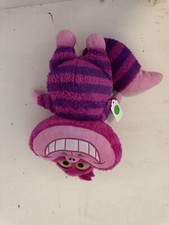 Disney Alice in Wonderland Cheshire Cat Plush Stuffed Animal Just Play 9in