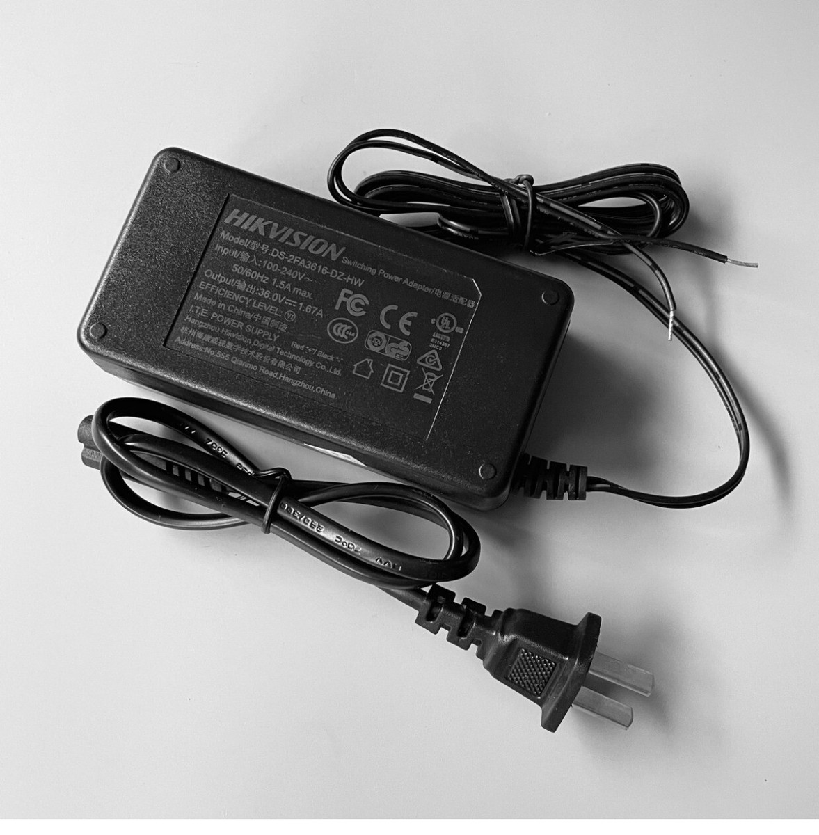 HIKVISION AC Power Adapter DS-2FA3616-DZ-HW 36V 1.67A for sale