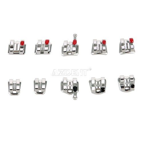 Dental Orthodontic Brackets Braces Mini MBT Roth 022/018 Hook 345 / Arch Wires - Picture 145 of 267