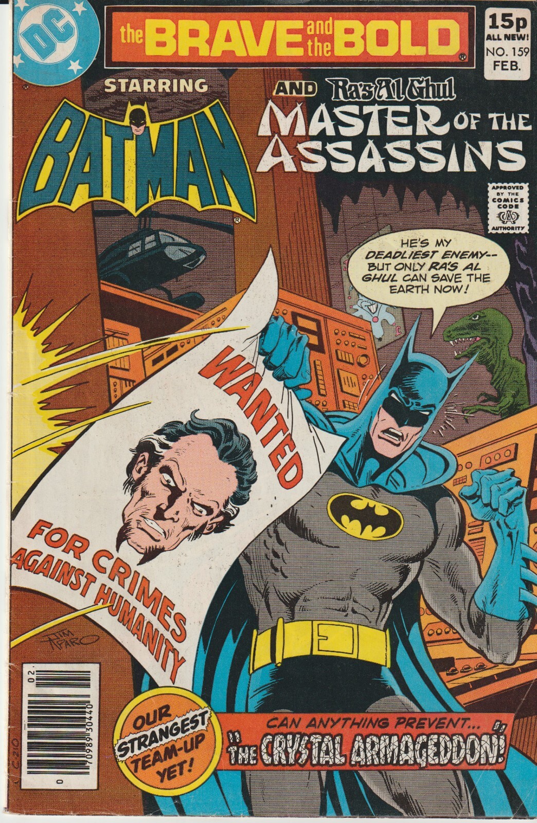 DC COMICS BRAVE AND THE BOLD #159 BATMAN & RAS AL GHUL F