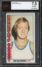 1976 Topps Basketball #99 Tom Van Arsdale BVG 7.5