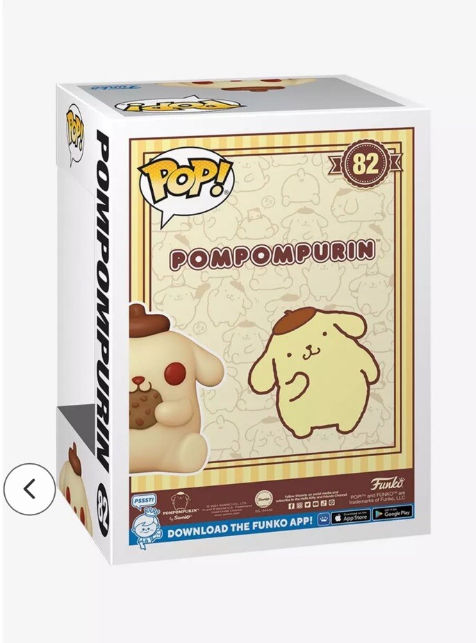 Funko Pop Sanrio Pompompurin #82 Hot Topic Exclusive | eBay
