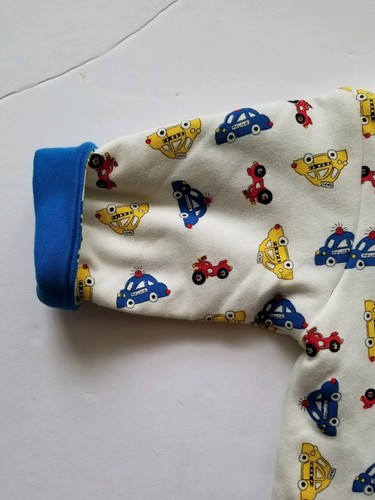 infant boys coverall sz 9 months car print snap legs snap front by Snopea NWT - Bild 4 von 9