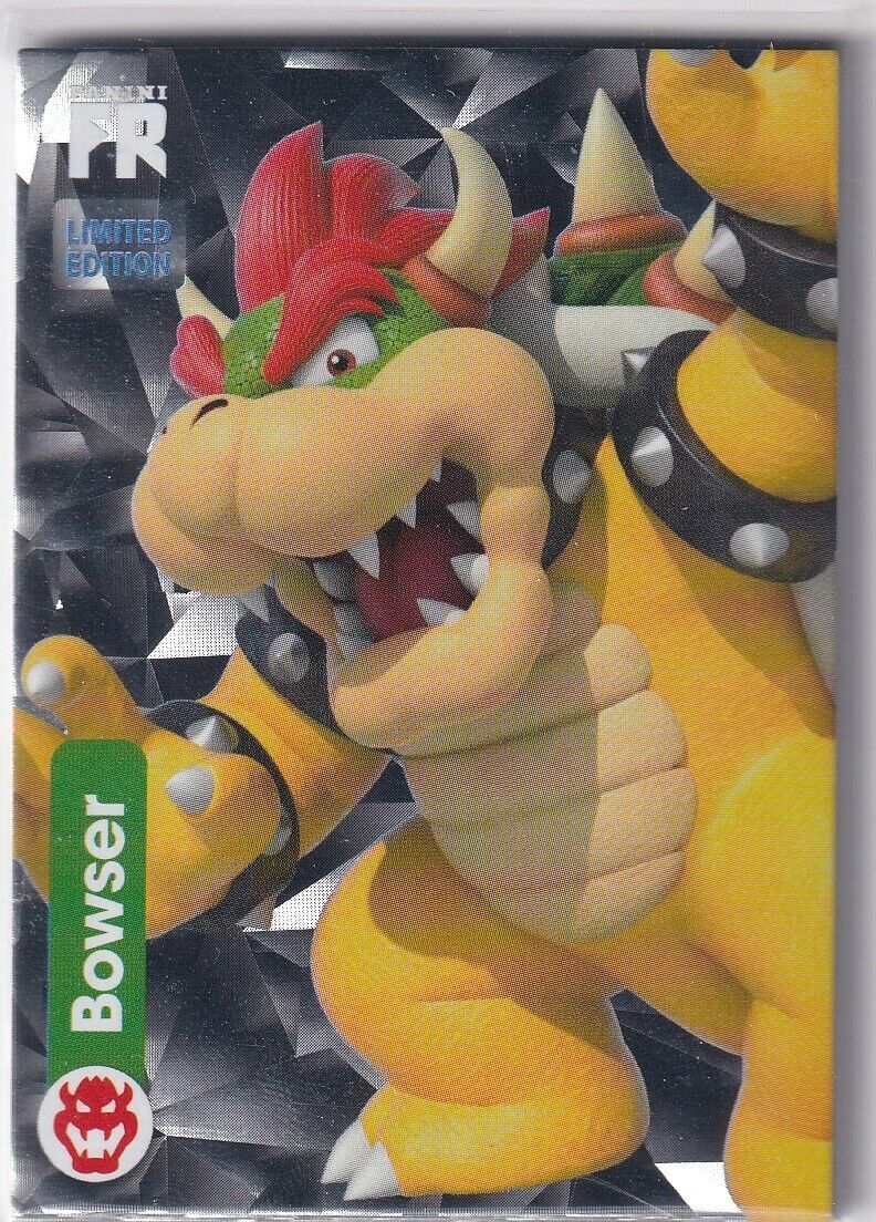 Panini Super Mario Trading Cards Limited Edition LE 9 Fragmented Reality Bowser