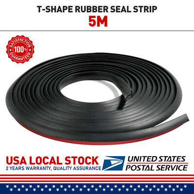 #ad 5M Rubber Weatherstrip Seal Strip Car Door Moulding Trim For Jeep Wrangler JK JL $11.99