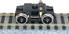 Tenshodo HO Gauge Coreless Power Truck 24.5S 10.5 Spoke Wheels 05016 Model Train