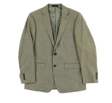 Calvin Klein X Extreme Slim Fit Taupe Men's Wool Blazer Jacket Size 40R 859