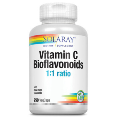 Solaray - Super Bio-Plex Vit C & Bioflavonoids | 250 capsules
