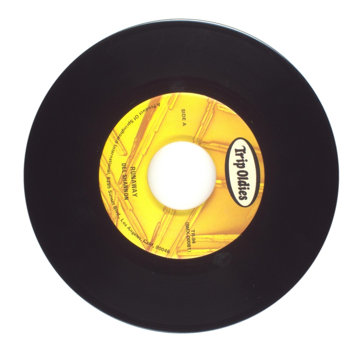 Del Shannon - Runaway; Hats Off to Larry - Vinyl Record 45