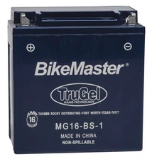 BikeMaster TruGel Battery #MG16-BS-1 fits Suzuki