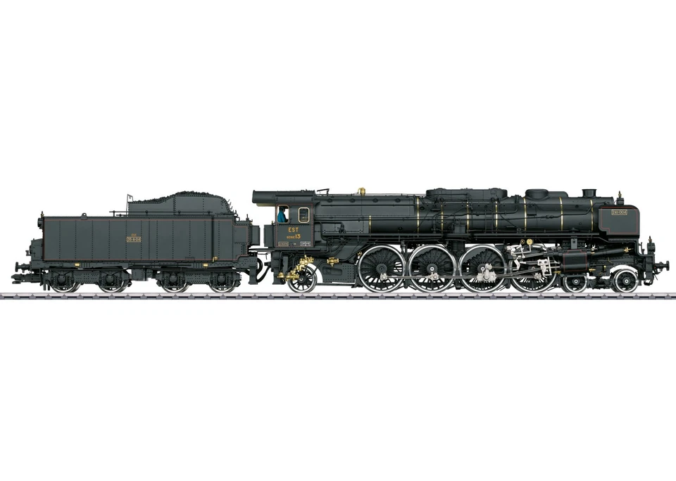 Marklin 55086 Locomotive à vapeur 241 A, série 13, noire, EST, digitale sonore, - Photo 2/4