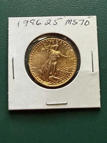 1986 American Gold Eagle 1/2 oz — photo from the most recent tracked eBay sale
