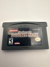 Castlevania Double Pack Nintendo Game Boy Advance GBA Battery Saves Authentic