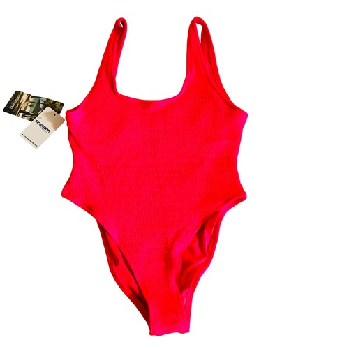 Costume intero Mosmann Australia rosa a costine taglia S small nuovo con etichetta - Foto 5 di 5