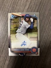 2025 Bowman Chrome Juan Tomas Auto 1st Prospect #CPA-JT Cubs